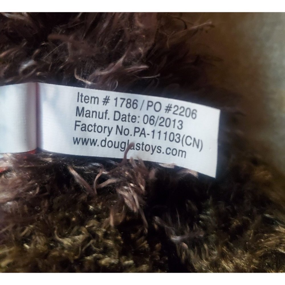 Douglas Cuddle Toys Llama Alpaca Stuffed Animal Soft Brown Plush - Picture 12 of 15